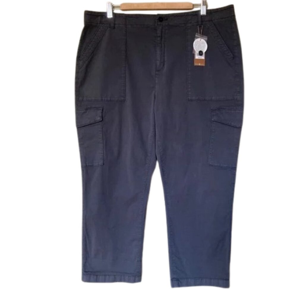 DENVER HAYES Hi-Rise Straight Crop NWT